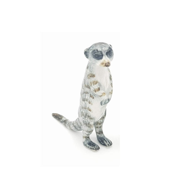 Meerkat Brown Standing Porcelain Figurine