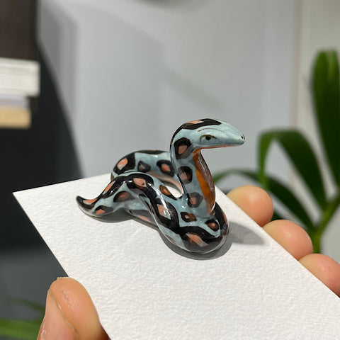 Taipan Snake Figurine Small
