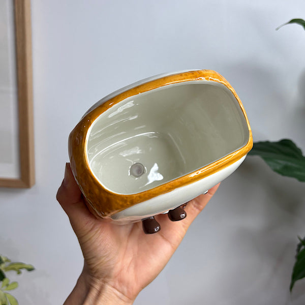 Teddy Toast Friends Pot