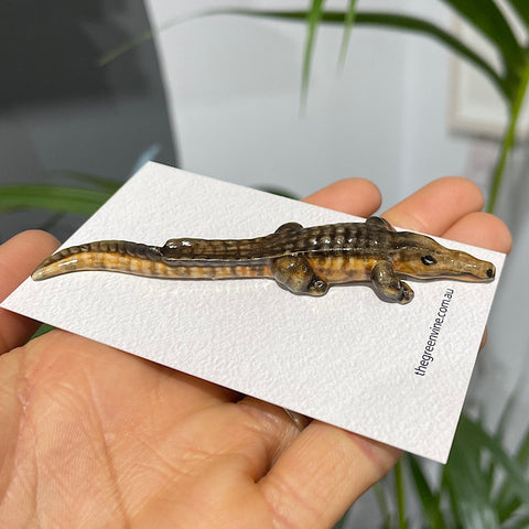 Crocodile Figurine Small