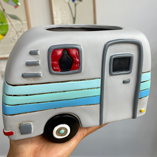 Happy Camper Planter 21cm