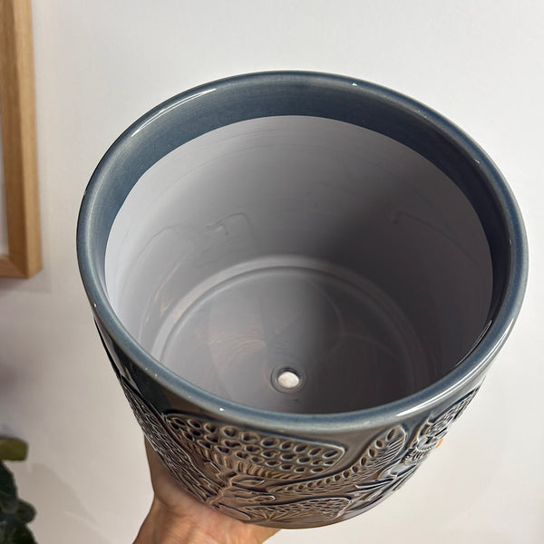Corindi Planter Pot Blue 17cm