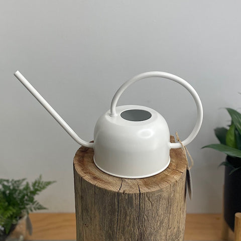 Corfu Watering Can  1.1L White