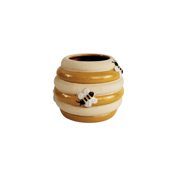 Beehive Planter Honeycomb & Sand 10.5cm