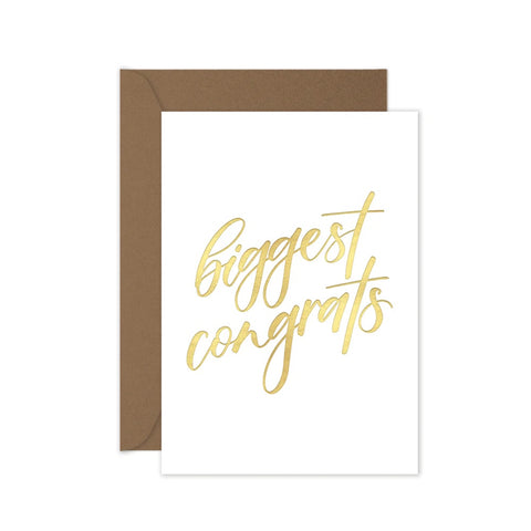 Biggest Congrats Greeting Card