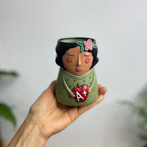 Baby Teacher Poc Planter 11cm