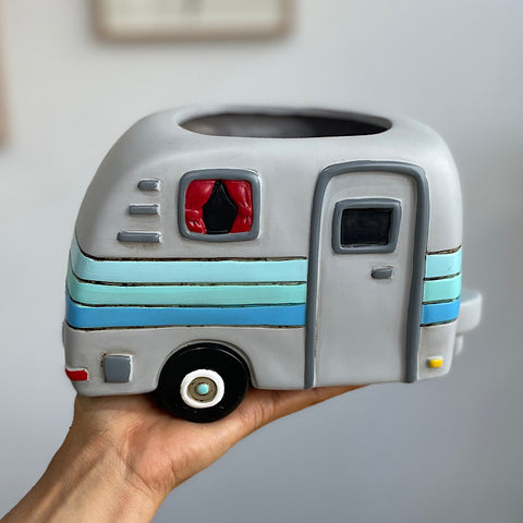 Happy Camper Planter 21cm