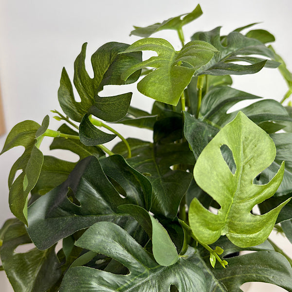 Artificial Monstera Hanging Pot Plant