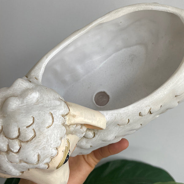 Sheep Planter Pot White