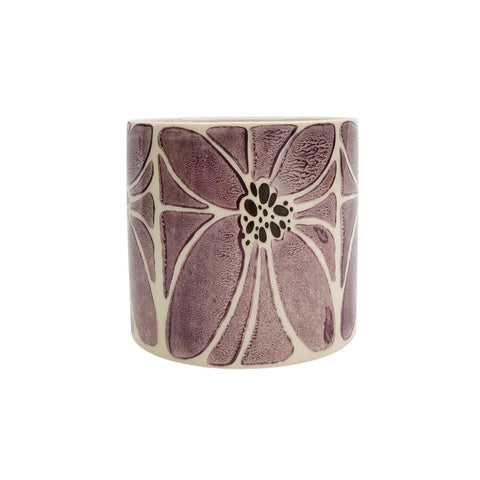 Florence Planter Pot Purple 12cm