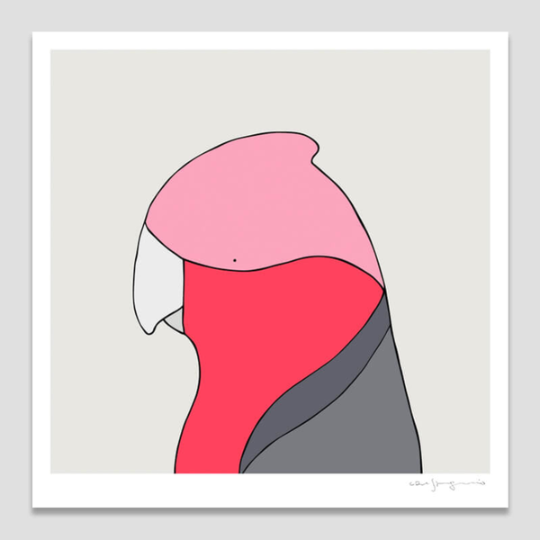 Galah Art Print by Eggpicnic