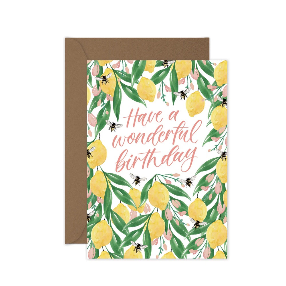 Have A Wonderful Birthday Greeting Card