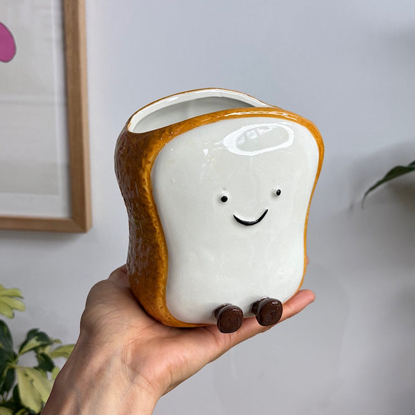 Teddy Toast Friends Pot
