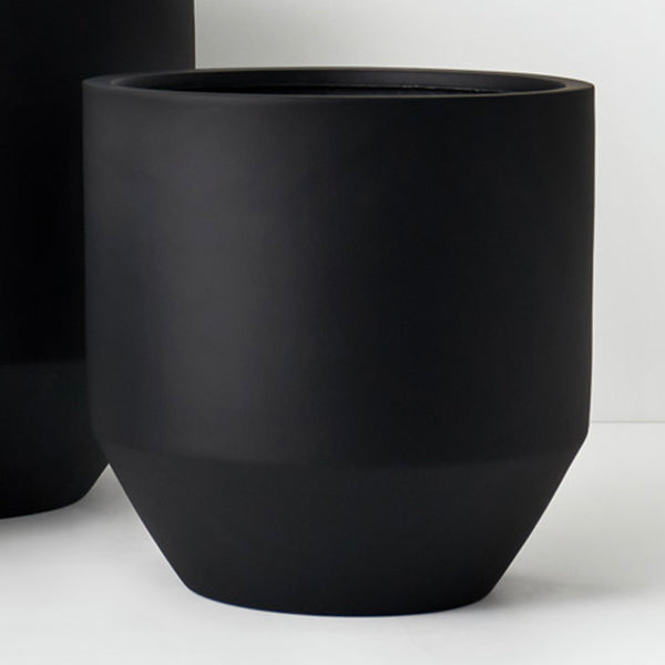 2x Nomilo Pots Black 50cm