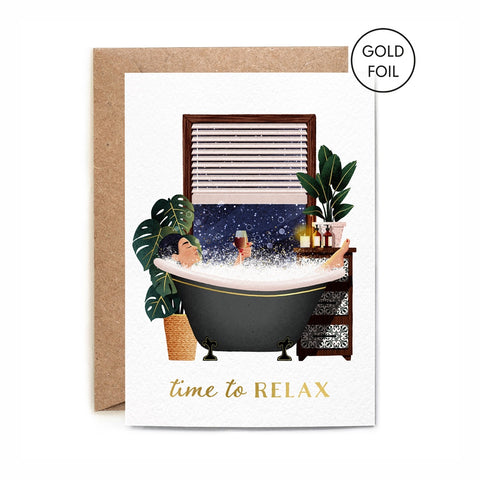 Time To Relax Greeting Card