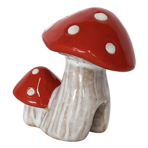 Toadstool Pot Hanger Red & White
