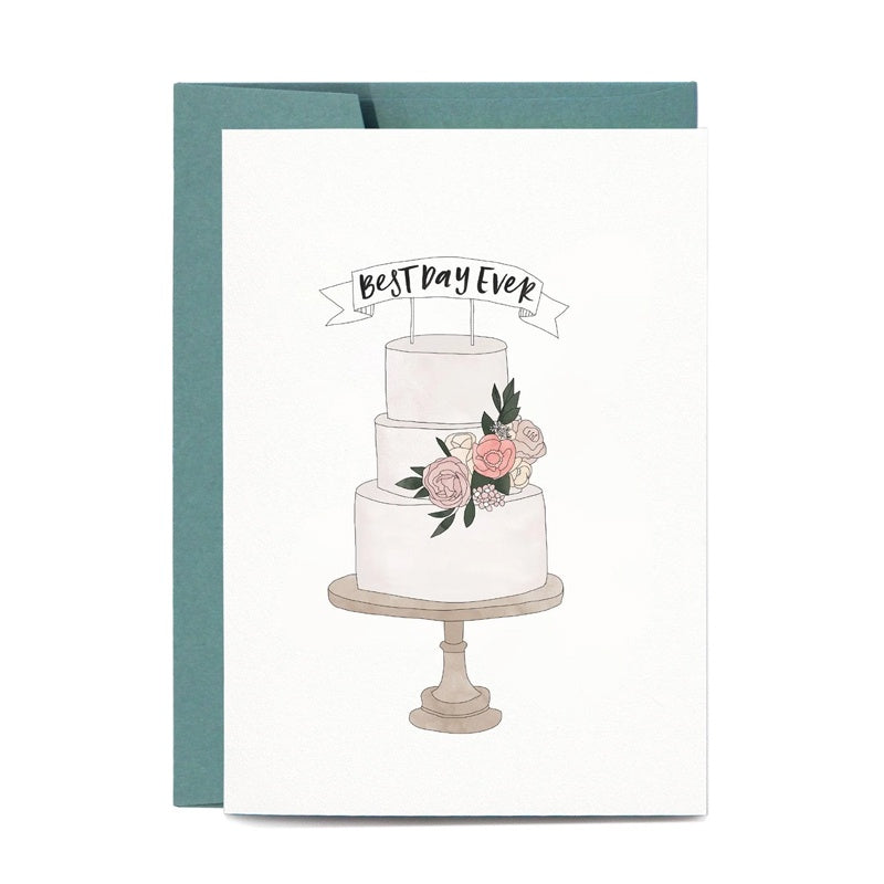 Wedding Cake Greeting Card