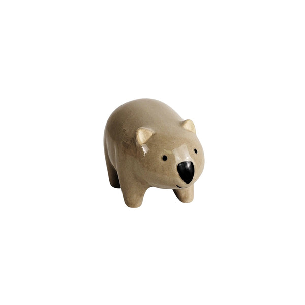 Wombat Pot Hanger Grey