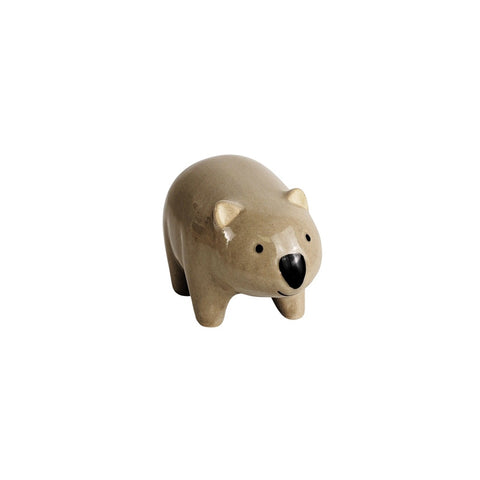 Wombat Pot Hanger Grey