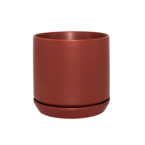 Oslo X-Large Planter Pot Brick 22cm