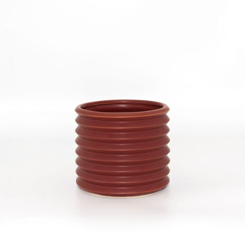 Berlin Small Planter Pot Brick 14cm