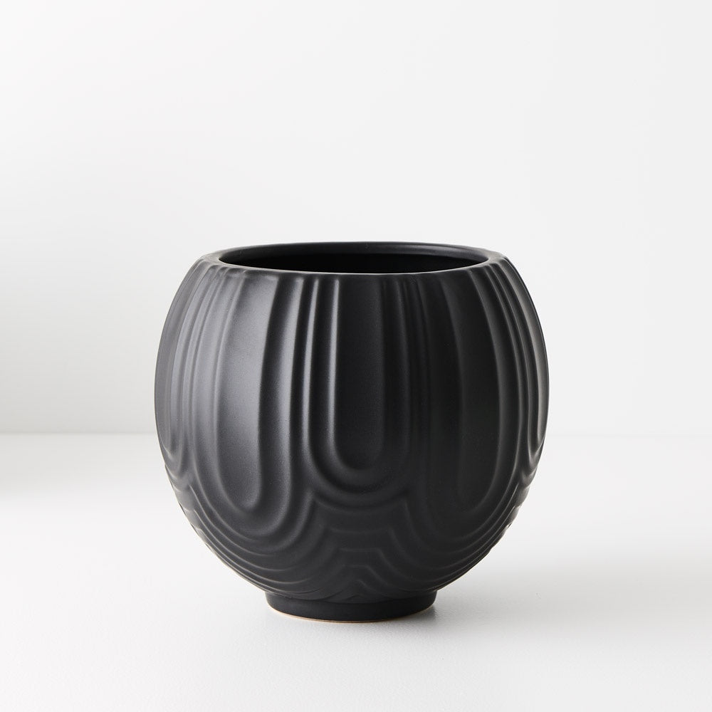 Laurela Pot Black 22cm