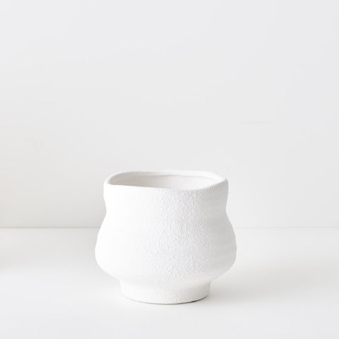 Landon Pot 18cm White