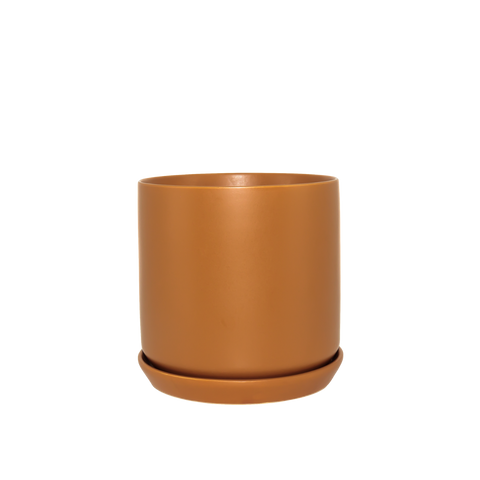 Oslo Large Planter Pot Cinnamon 18cm