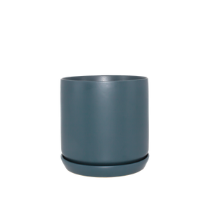 Oslo Large Planter Pot Navy 18cm