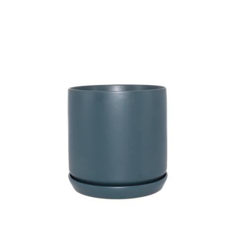 Oslo Large Planter Pot Navy 18cm