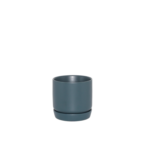 Oslo Mini Planter Pot Navy 8cm