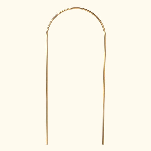 Arch Brass Plant Stake