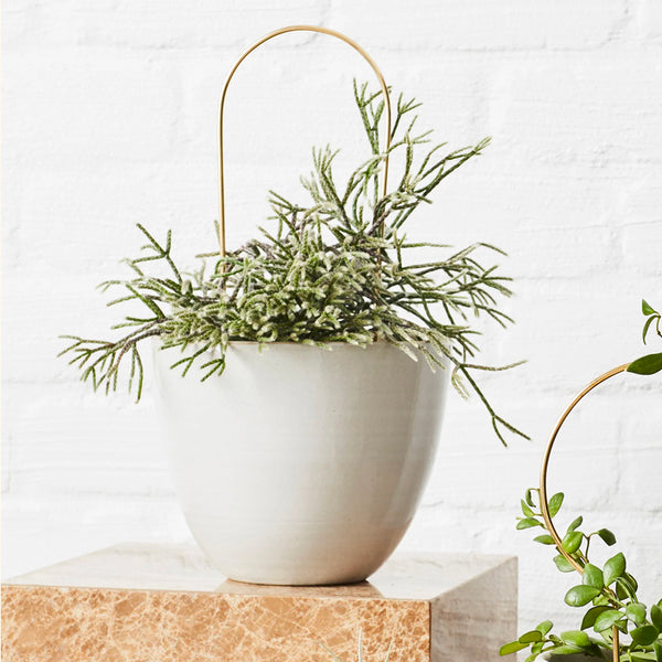 Arch Brass Plant Stake