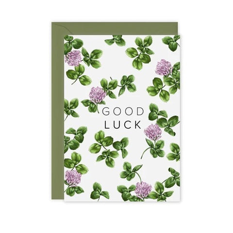 Champ De Feur 'Good Luck' Greeting Card