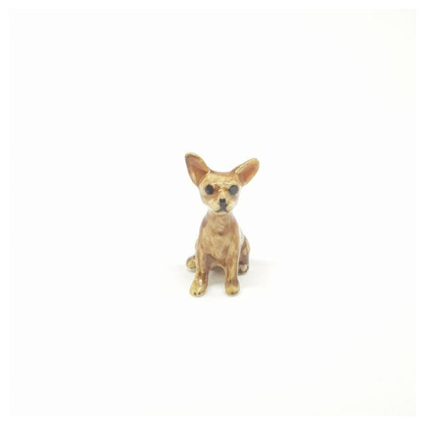 Chihuahua Sitting Figurine Mini