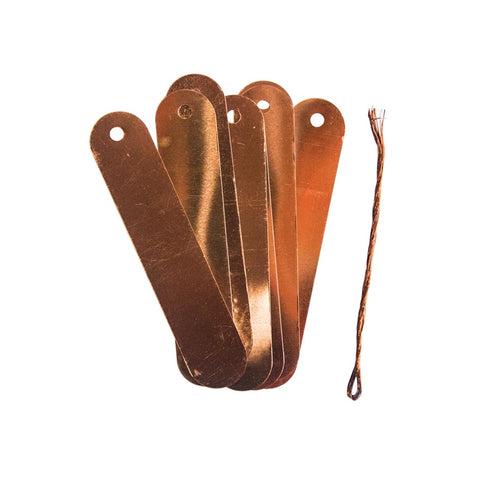 Copper Plant Tags 10 Pack