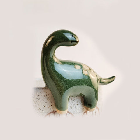 Dinosaur Pot Hanger Dark Green