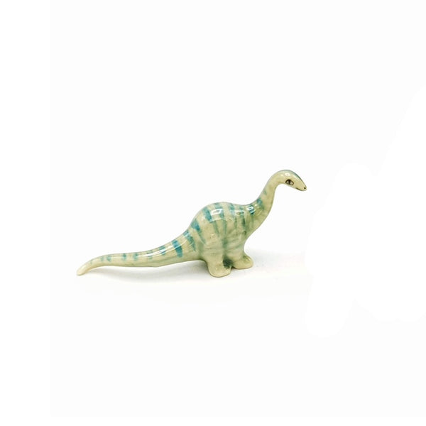 Diplodocus Standing Porcelain Figurine Mini