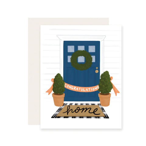 Front Door Home Greeting Card