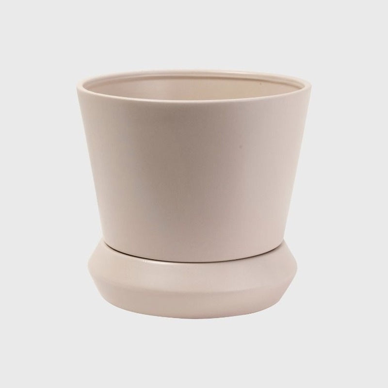 Hamburg Large Planter Pot Parchment 21cm