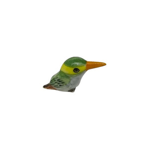 Porcelain King Fisher Figurine Mini