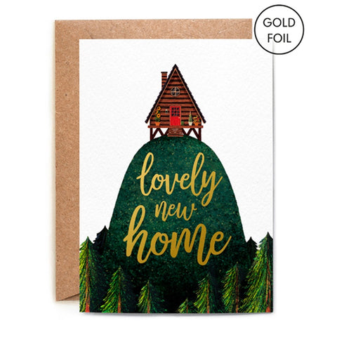 Lovely New Home Greeting Card