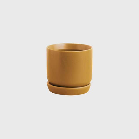 Oslo Mini Planter Pot Tobacco 8cm