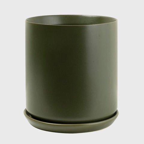 Oslo X-Large Planter Pot Avocado 22cm