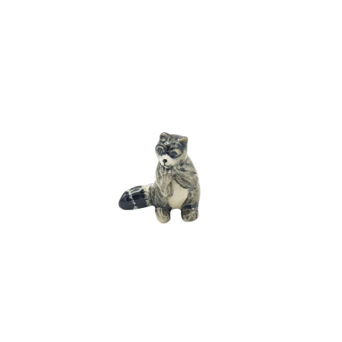 Raccoon Standing Figurine Small