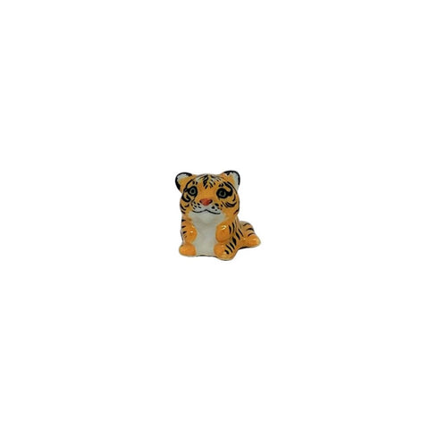 Tiger Porcelain Figurine Mini