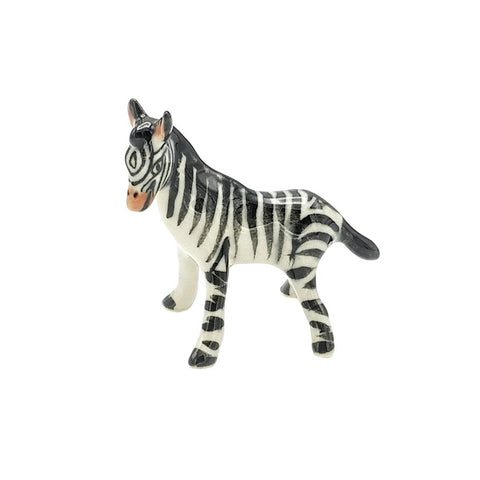 Zebra Standing Figurine Small